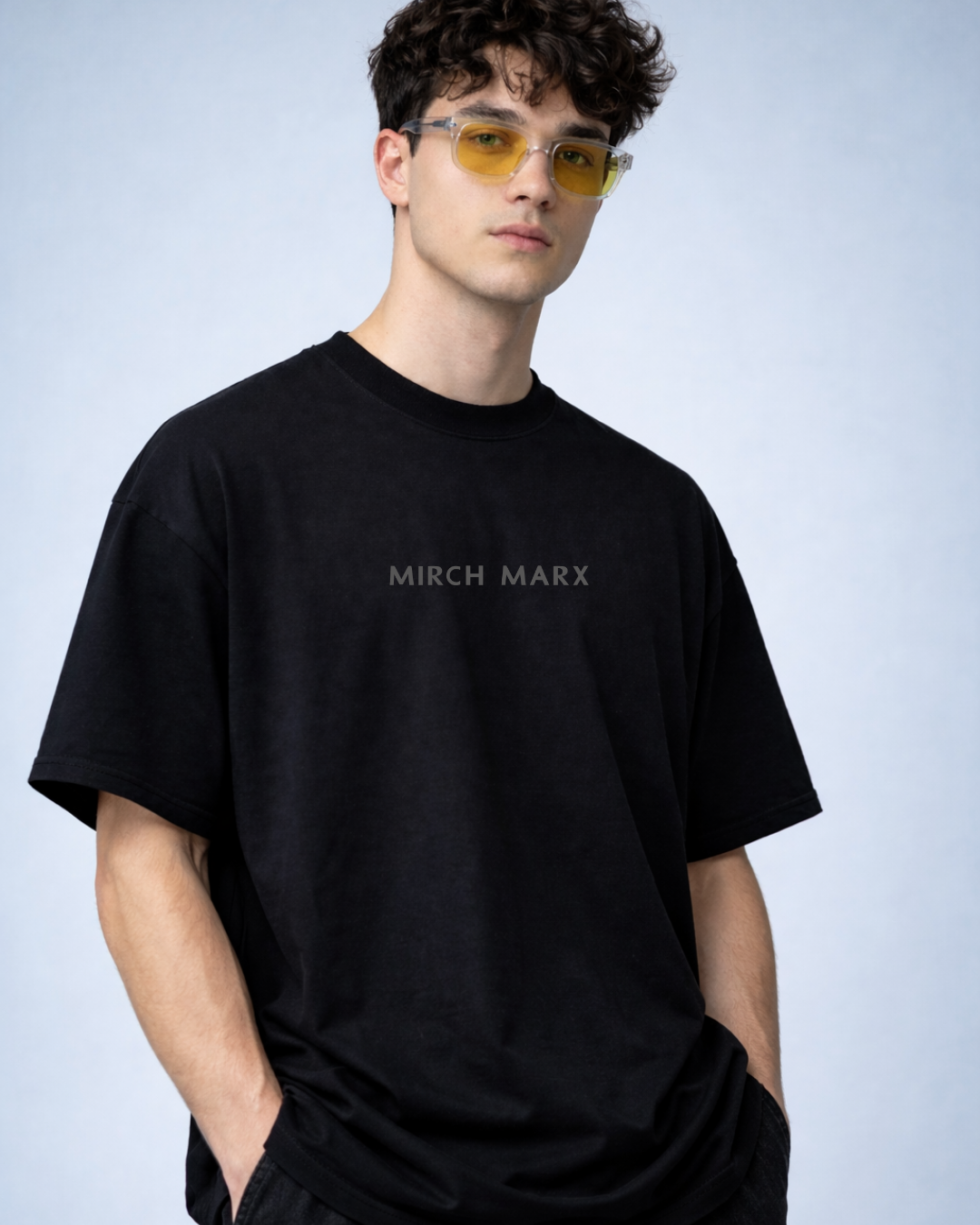 BEYOND Oversized Black Edition Tee | Mens Tshirt