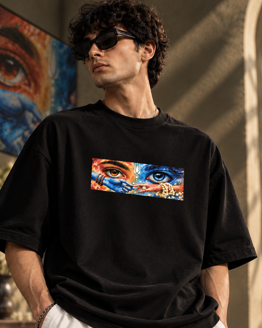 Ananta Divine Black Edition Oversized Tee