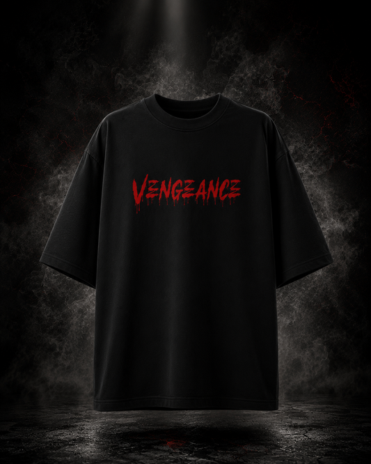 Vengeance Oversized Black Edition Tee | Mens Tshirt