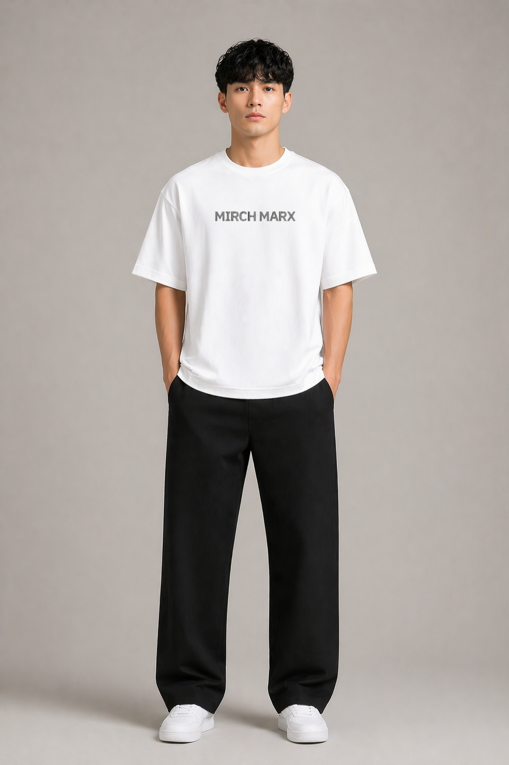 Everything Is In Your Mind Oversized White Edition Tee | Mens Tshirt