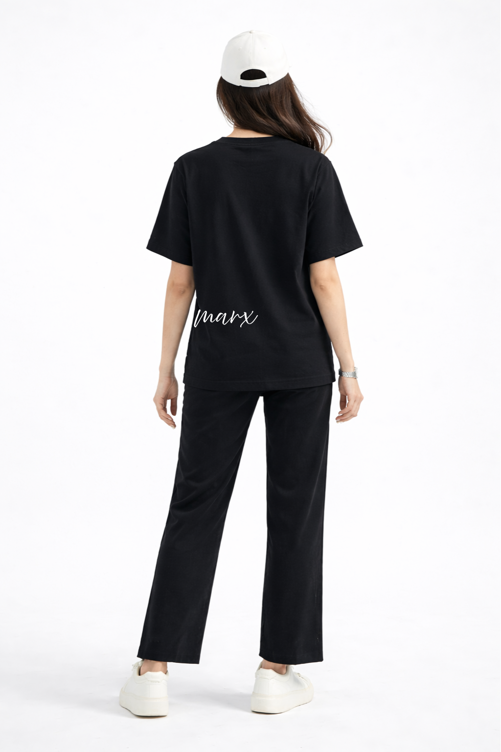 MIRCH MARX Minimal Oversized Black Edition Tee | Womens Tshirt