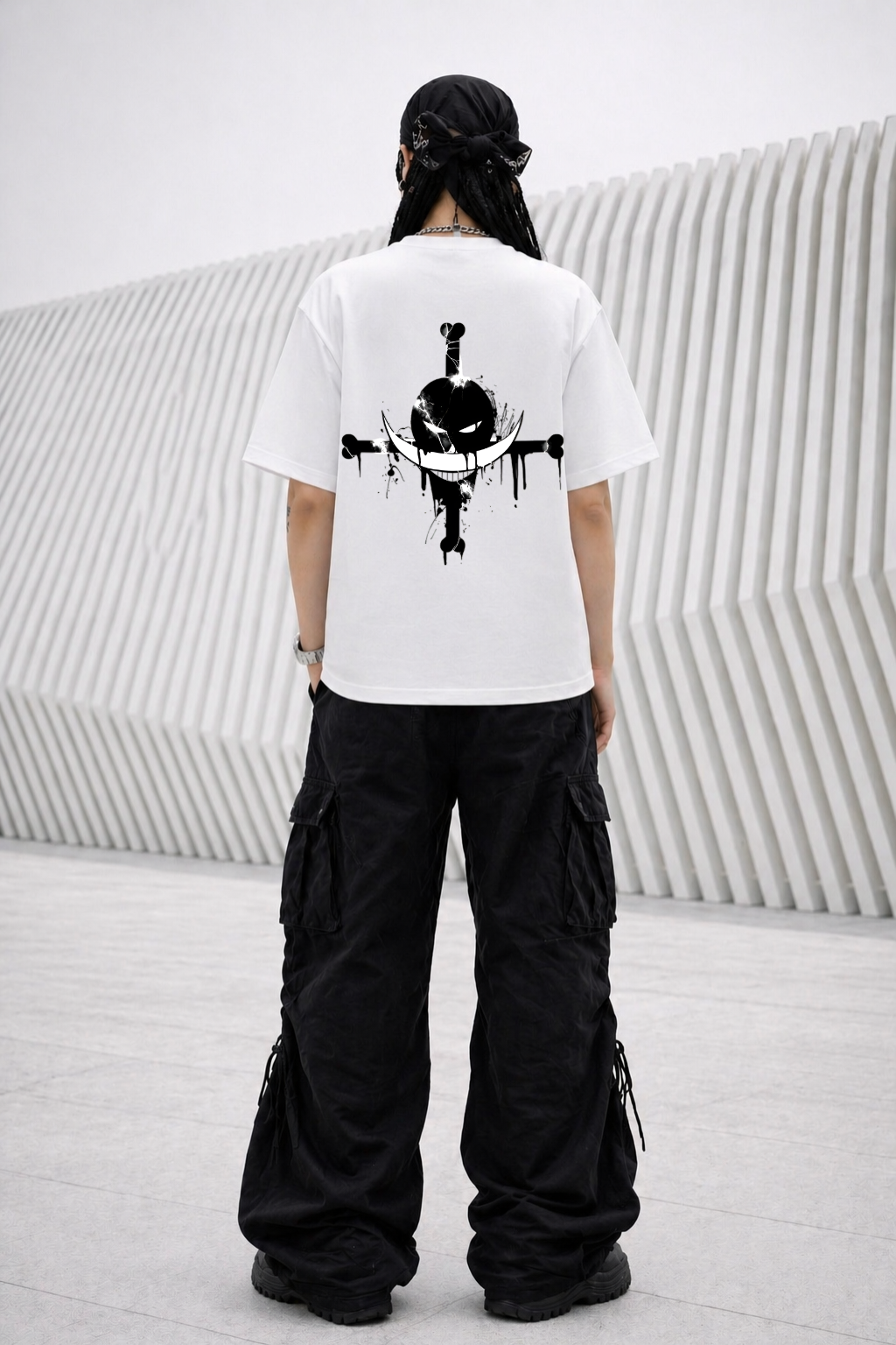 OnePiece Oversized White Edition Tee | Womens Tshirt