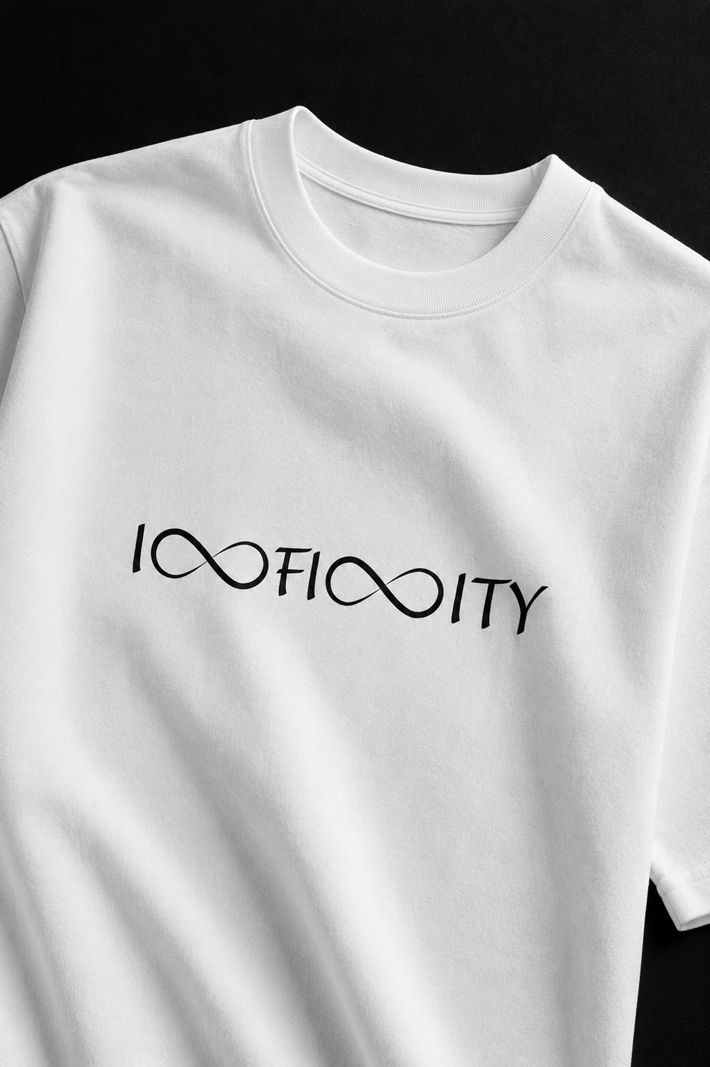 Infinity of Life - Oversized White Edition Tee | Womens Tshirt