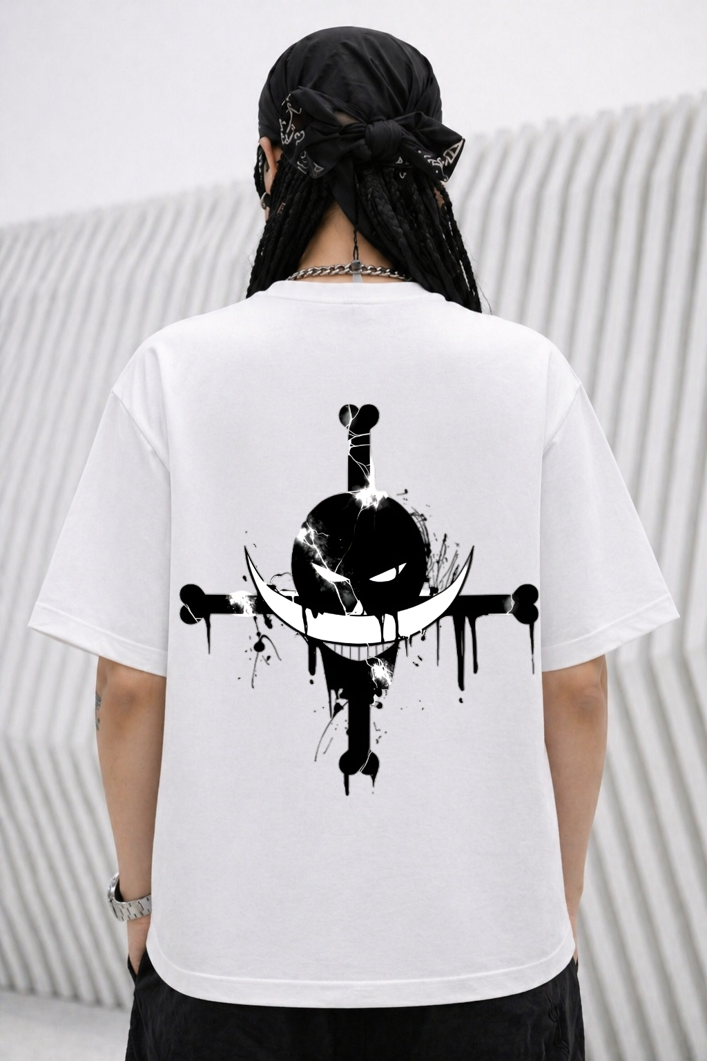 OnePiece Oversized White Edition Tee | Womens Tshirt