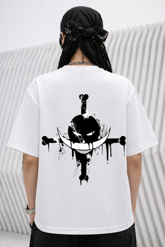 OnePiece Oversized White Edition Tee | Womens Tshirt