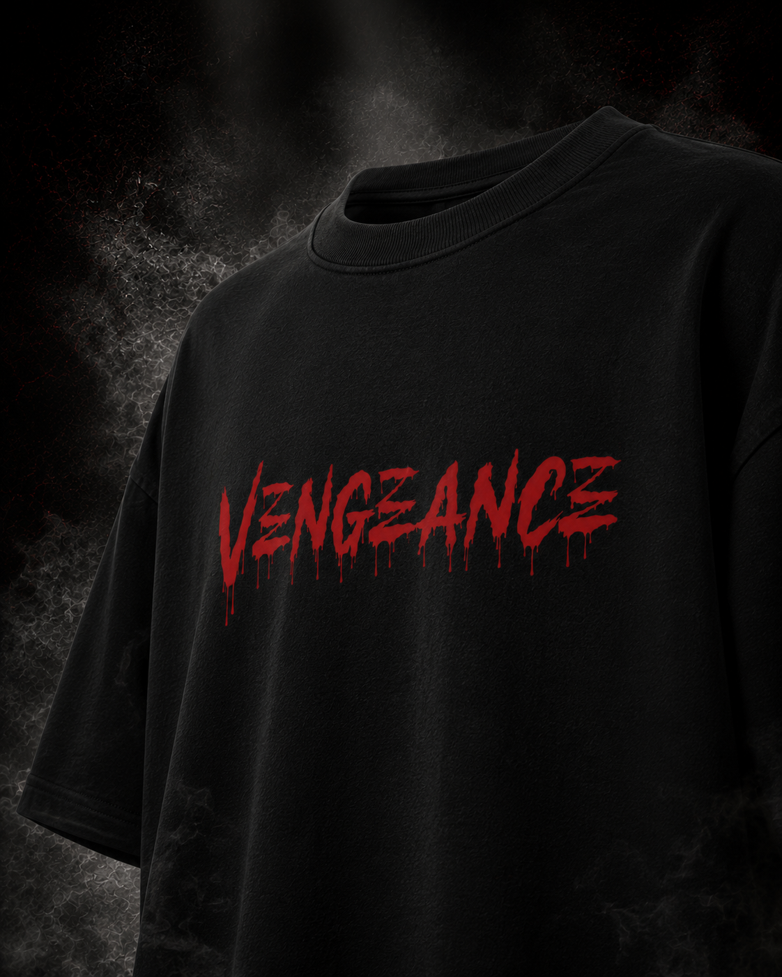Vengeance Oversized Black Edition Tee | Womens Tshirt