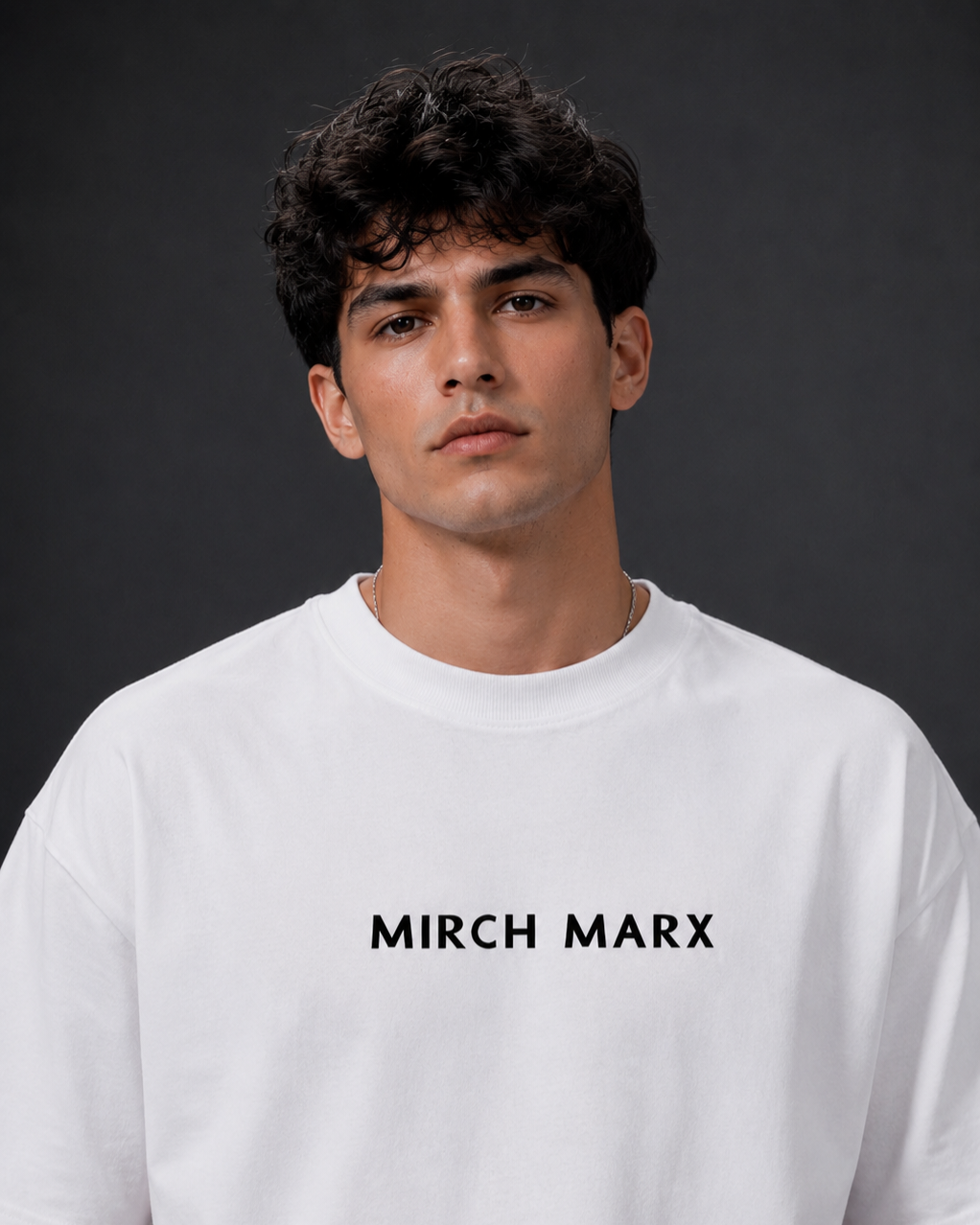 Who's Watching - Oversized White Edition Tee | Mens Tshirt
