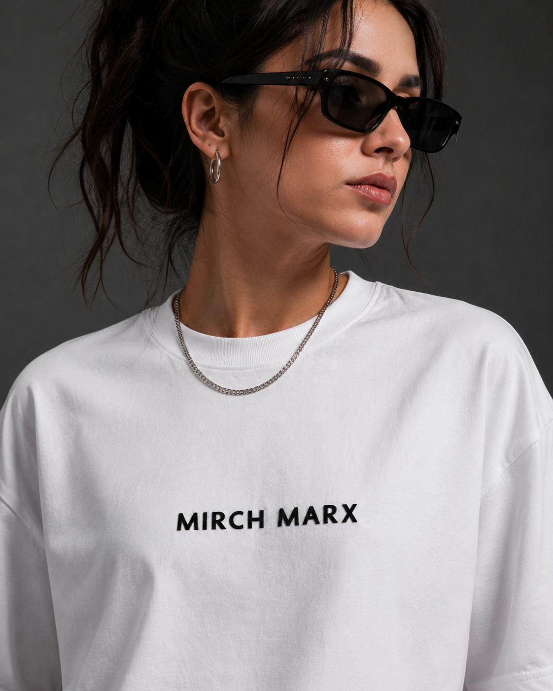 Rebel Oversized White Edition Tee | Womens Tshirt