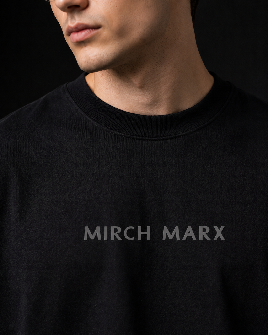 BEYOND Oversized Black Edition Tee | Mens Tshirt