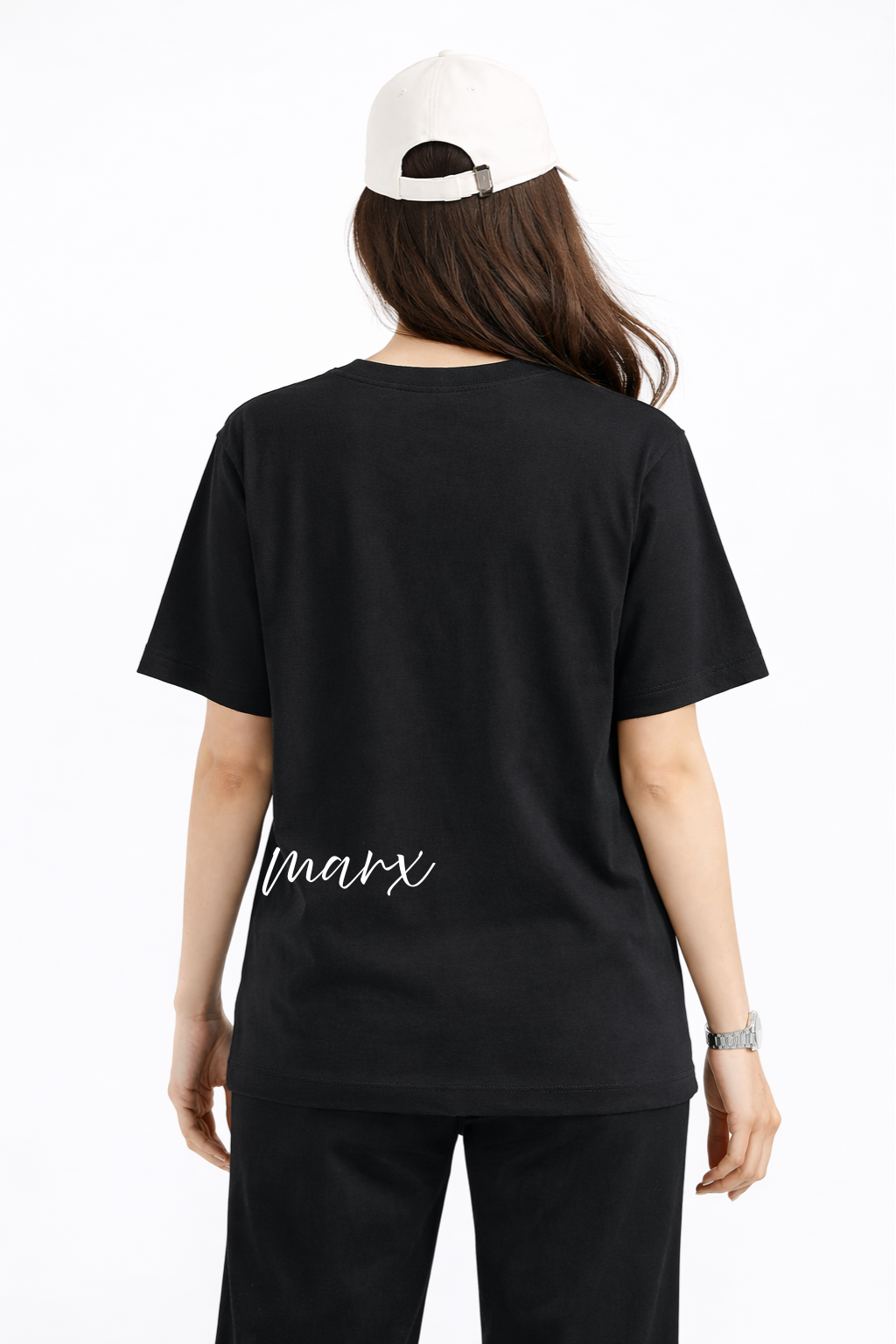 MIRCH MARX Minimal Oversized Black Edition Tee | Womens Tshirt
