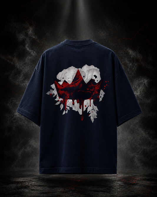 Vengeance Oversized Midnight Blue Edition Tee | Mens Tshirt