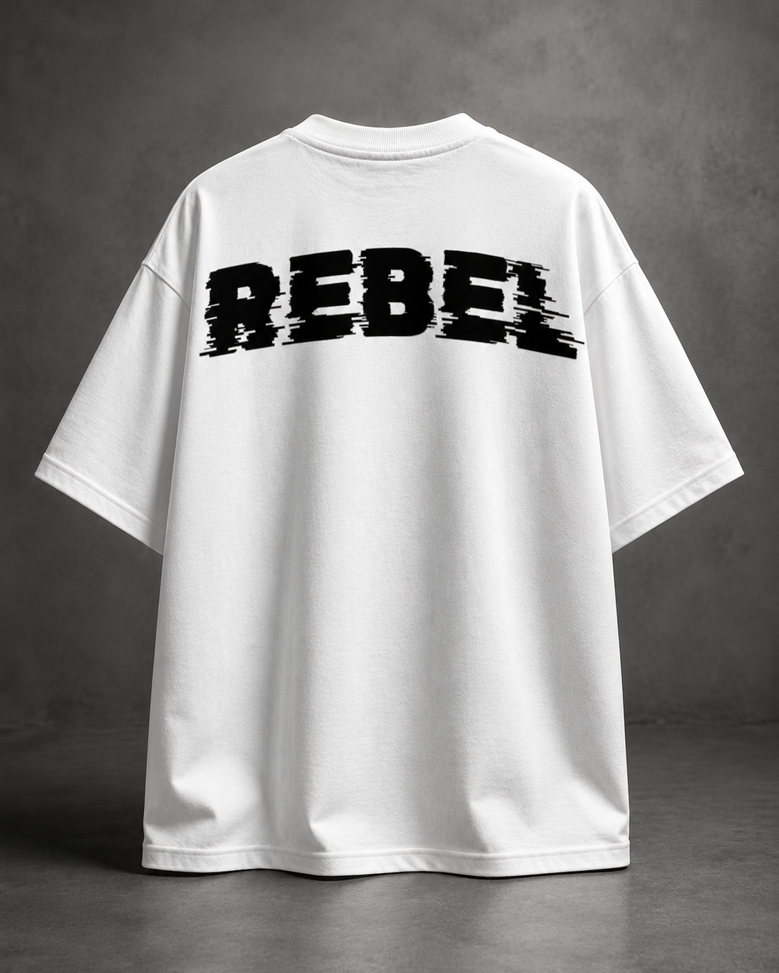 Rebel Oversized White Edition Tee | Mens Tshirt