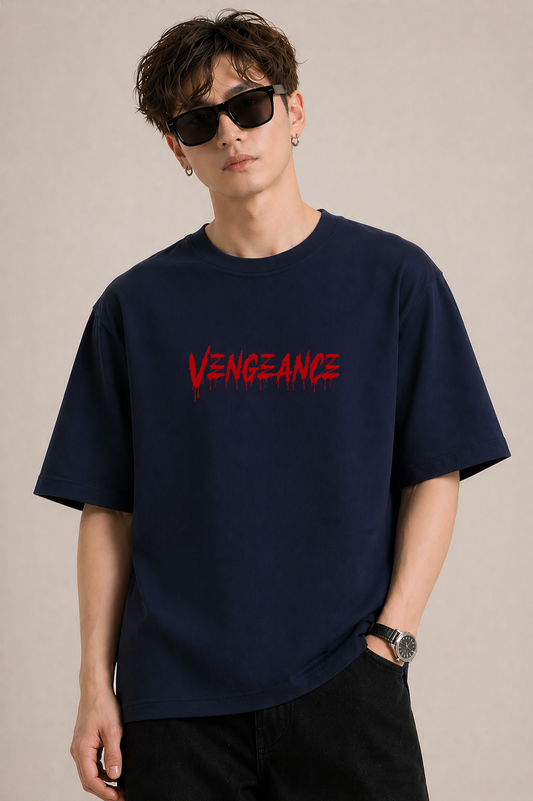 Vengeance Oversized Midnight Blue Edition Tshirt