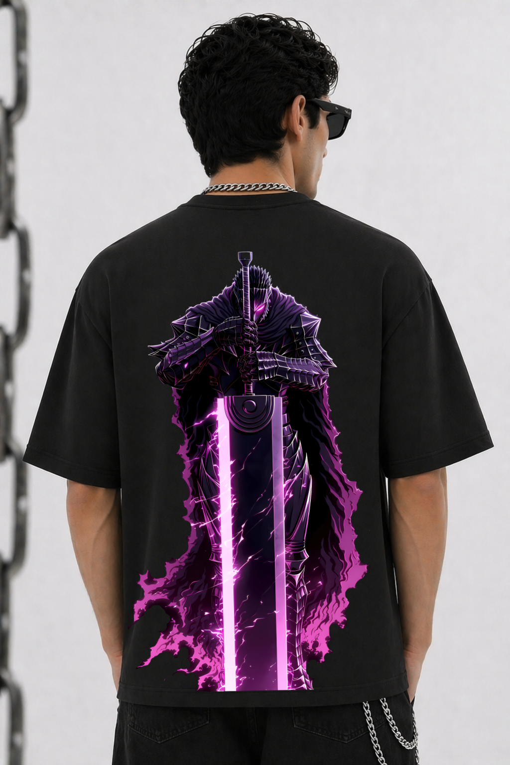 GUTS Oversized Black Edition Tee | Mens Tshirt