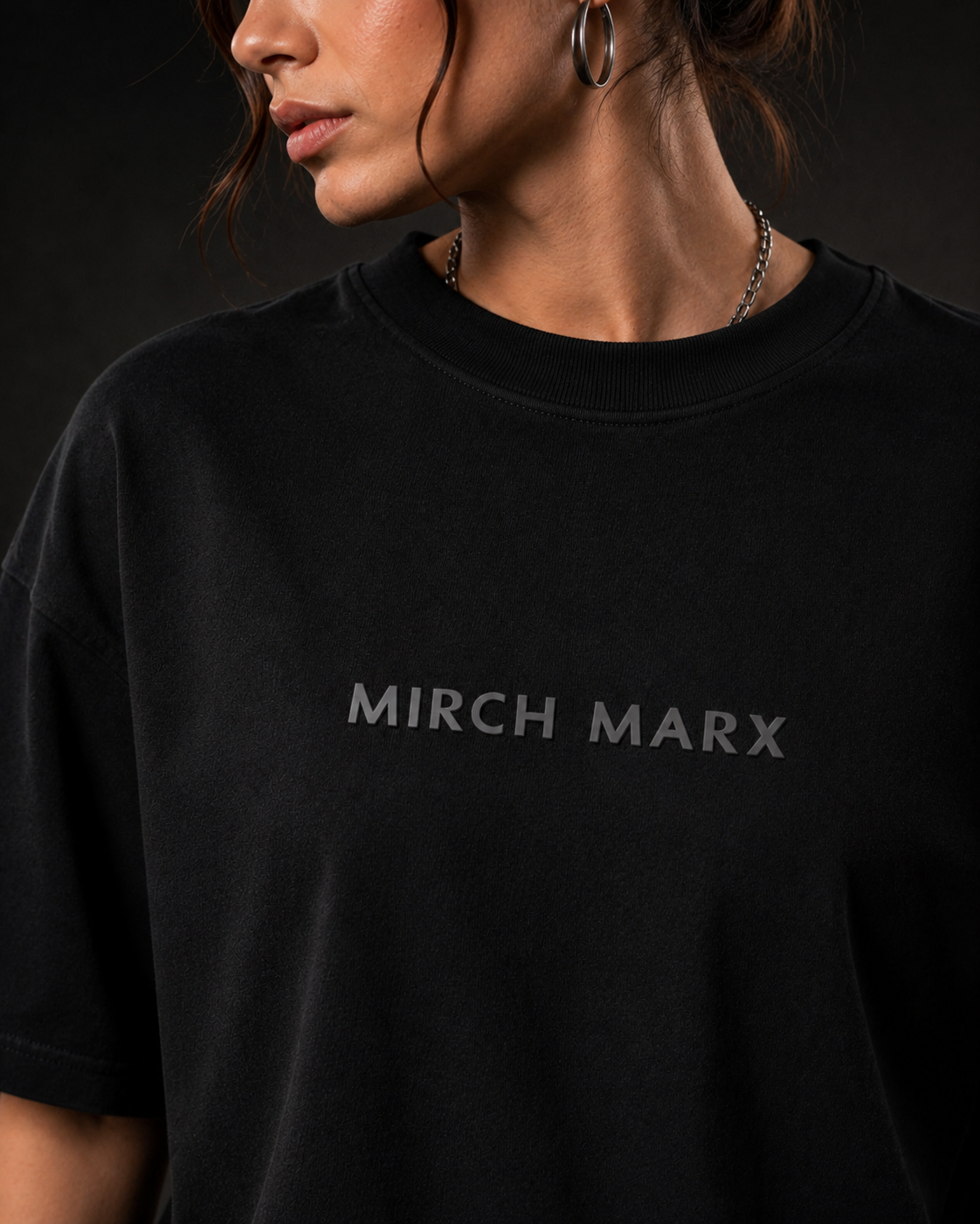 BEYOND Oversized Black Edition Tee | Womens Tshirt
