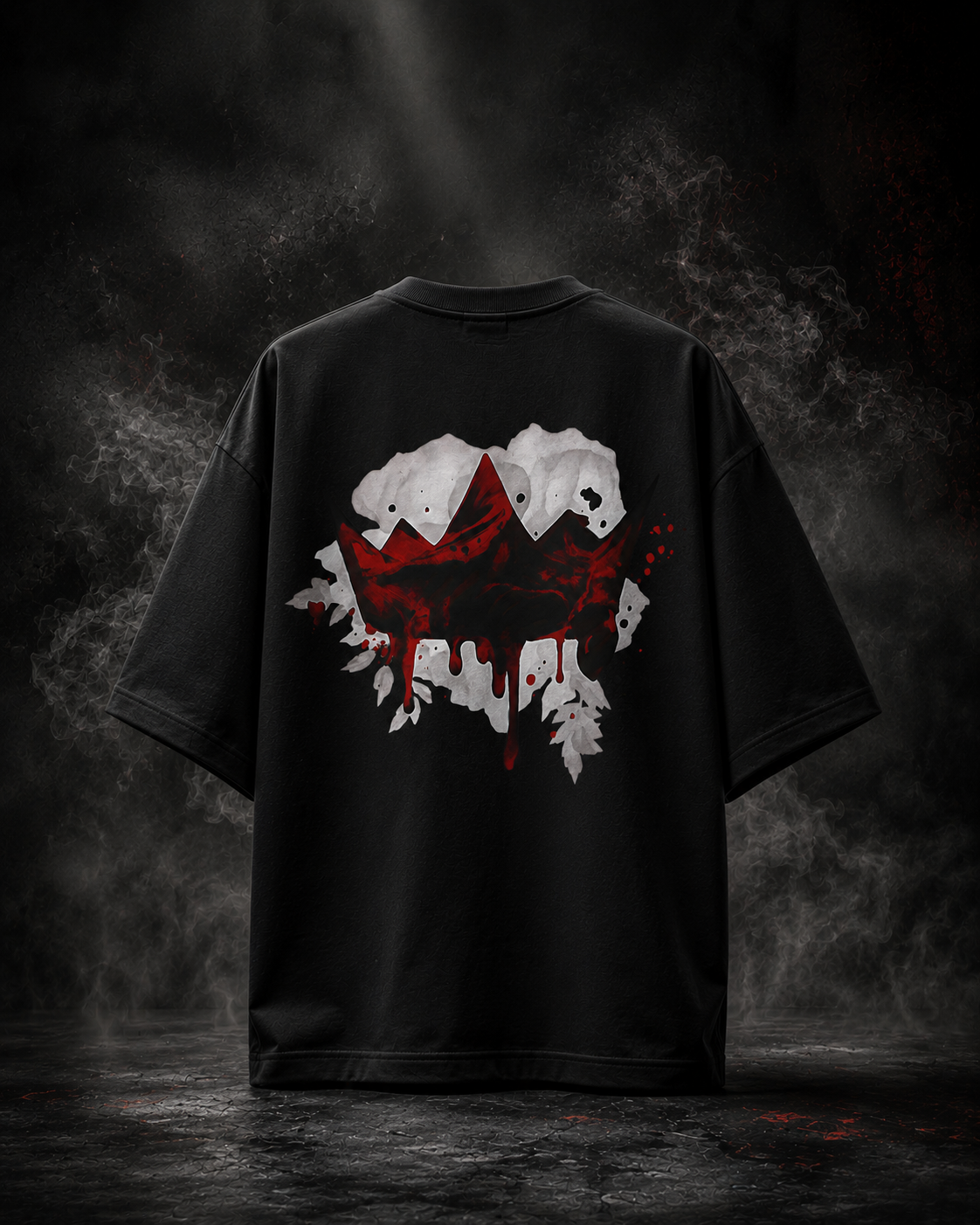 Vengeance Oversized Black Edition Tee | Womens Tshirt