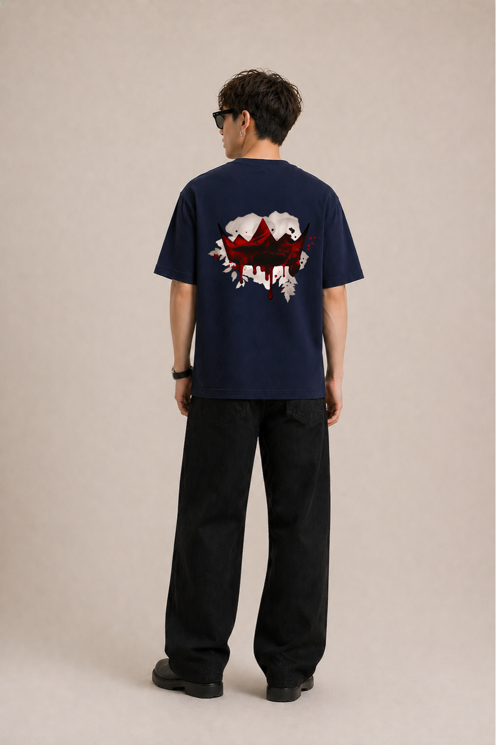 Vengeance Oversized Midnight Blue Edition Tshirt