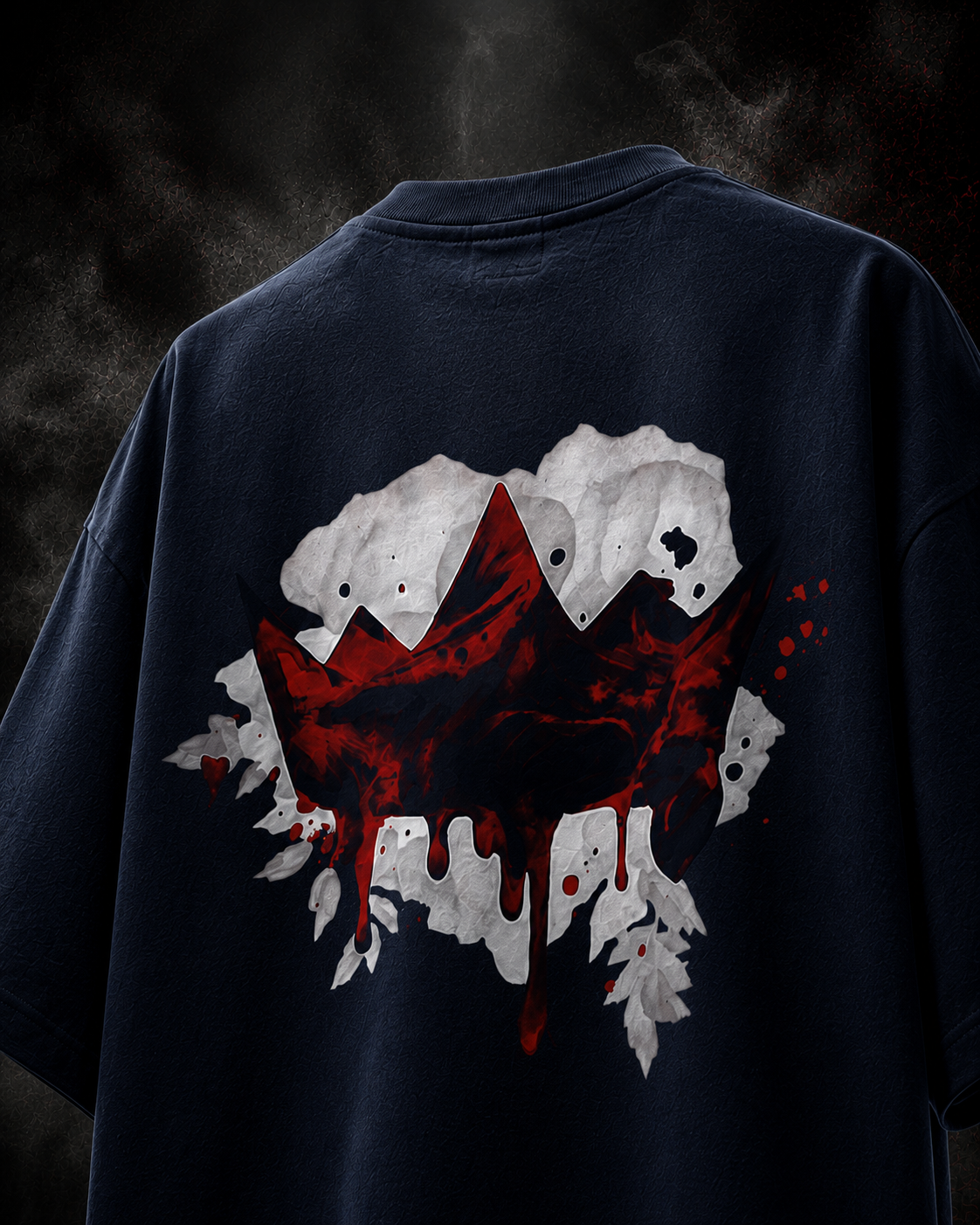 Vengeance Oversized Midnight Blue Edition Tee | Womens Tshirt